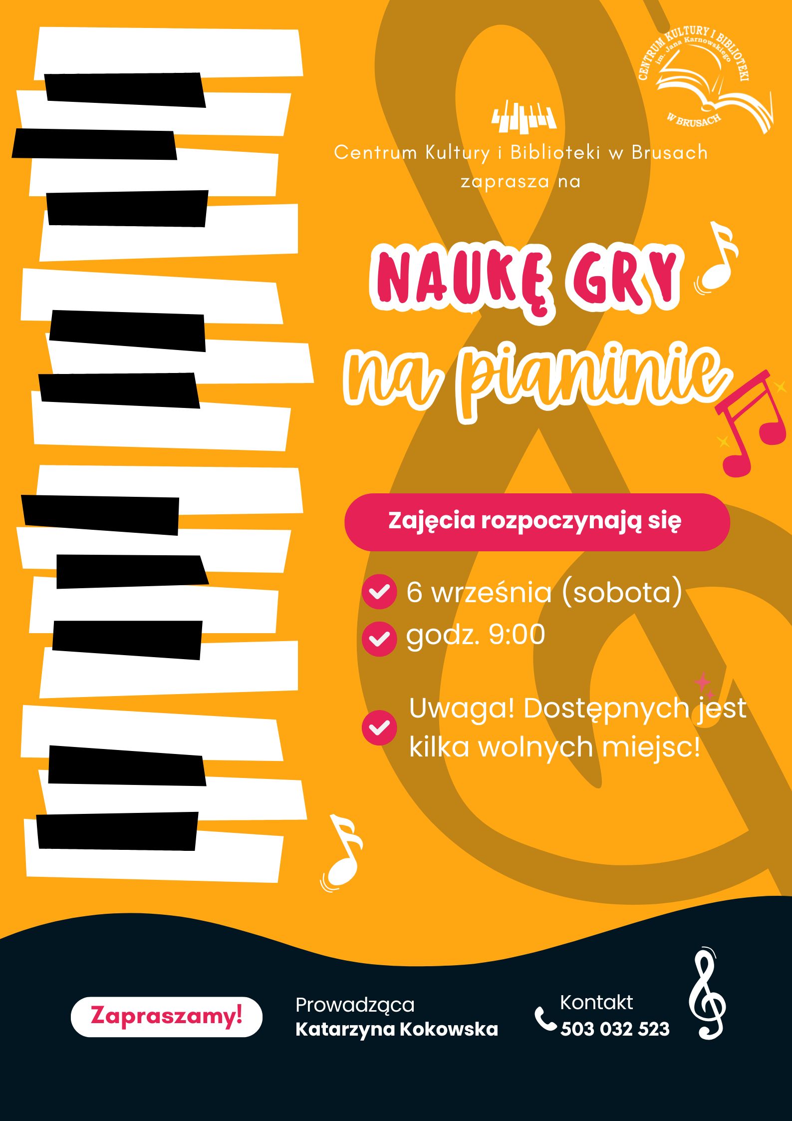 nauka gry na pianinie 