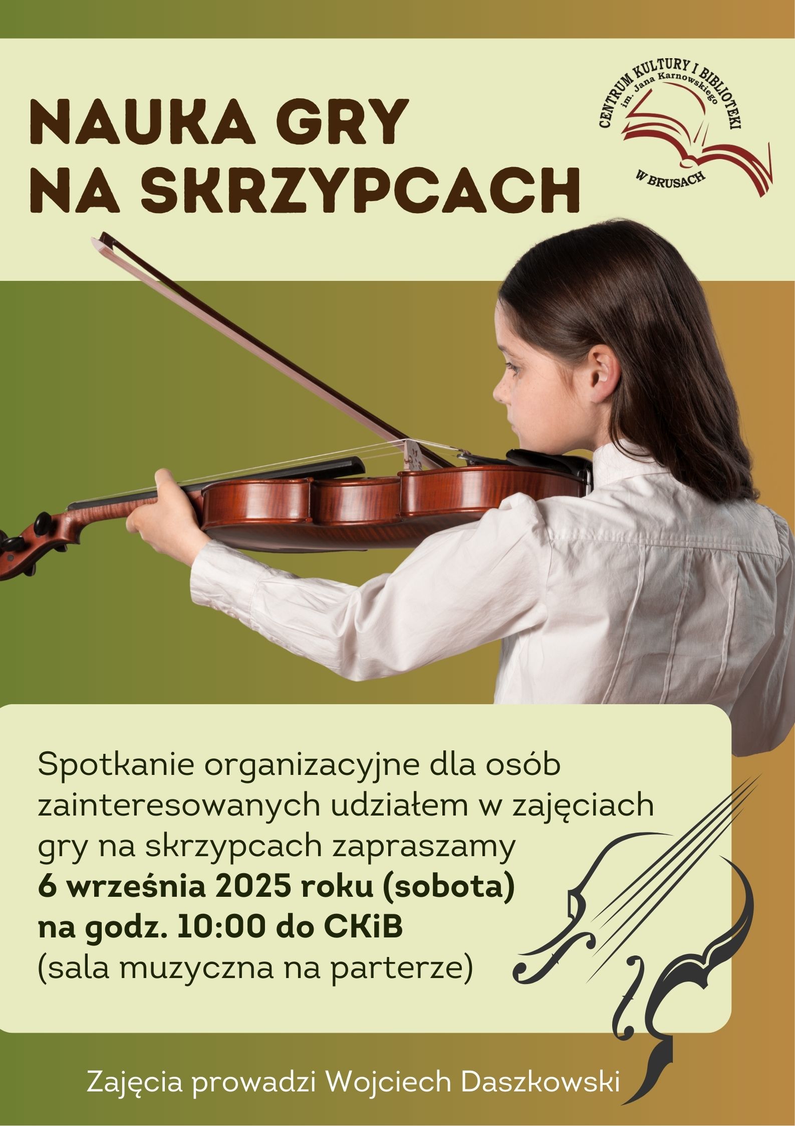 nauka gry na skrzypcach