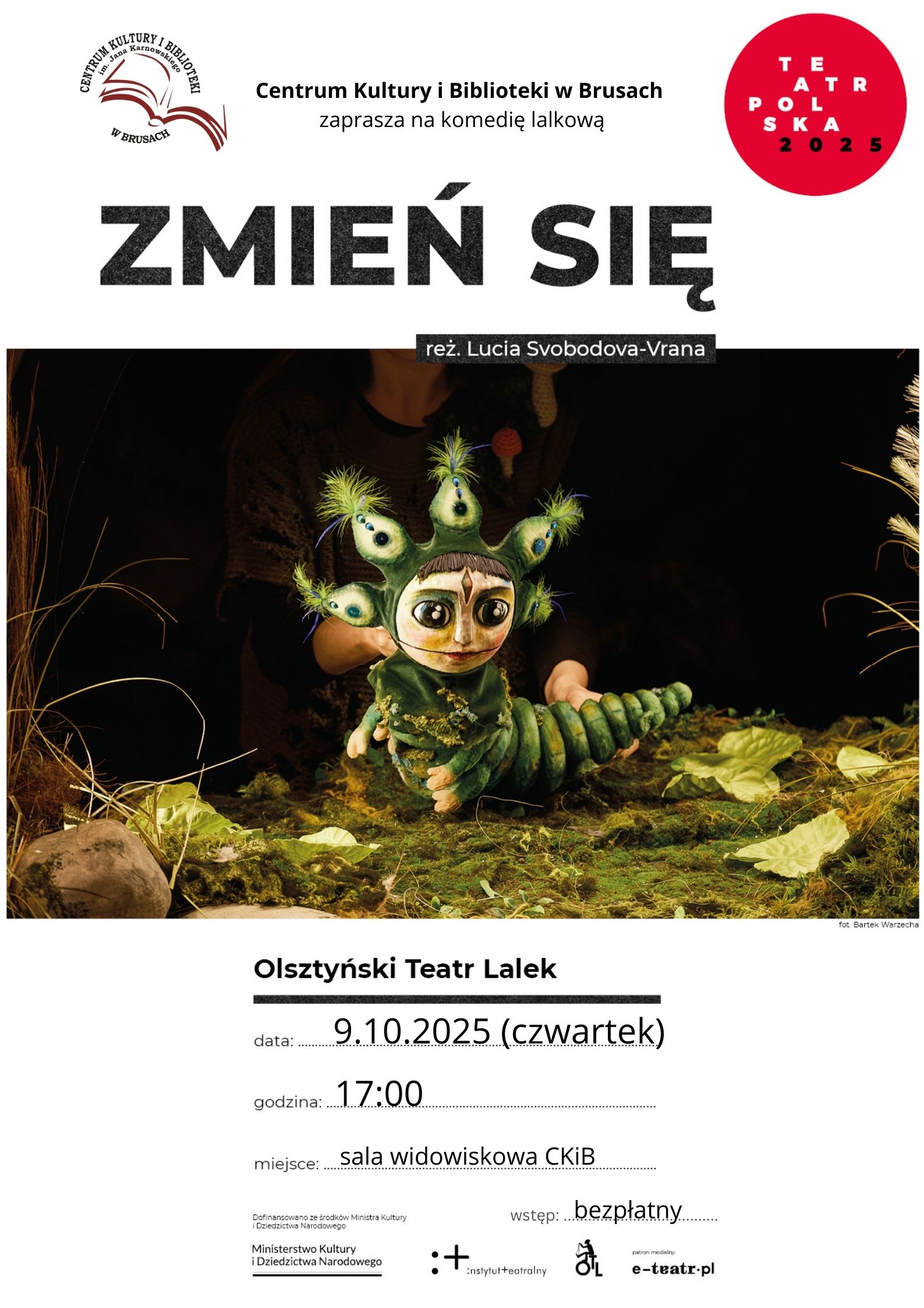 plakat Zmień się 