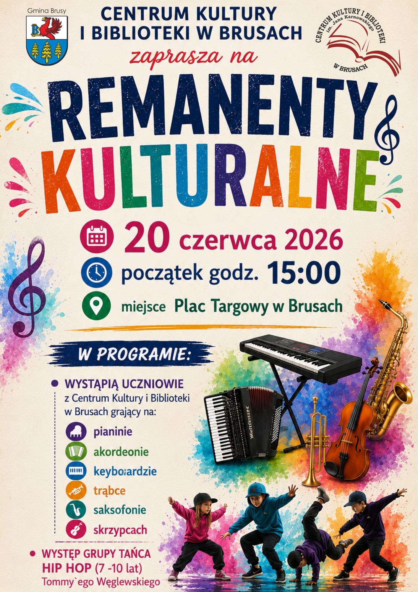 Plakat na remanenty kulturalne 2026