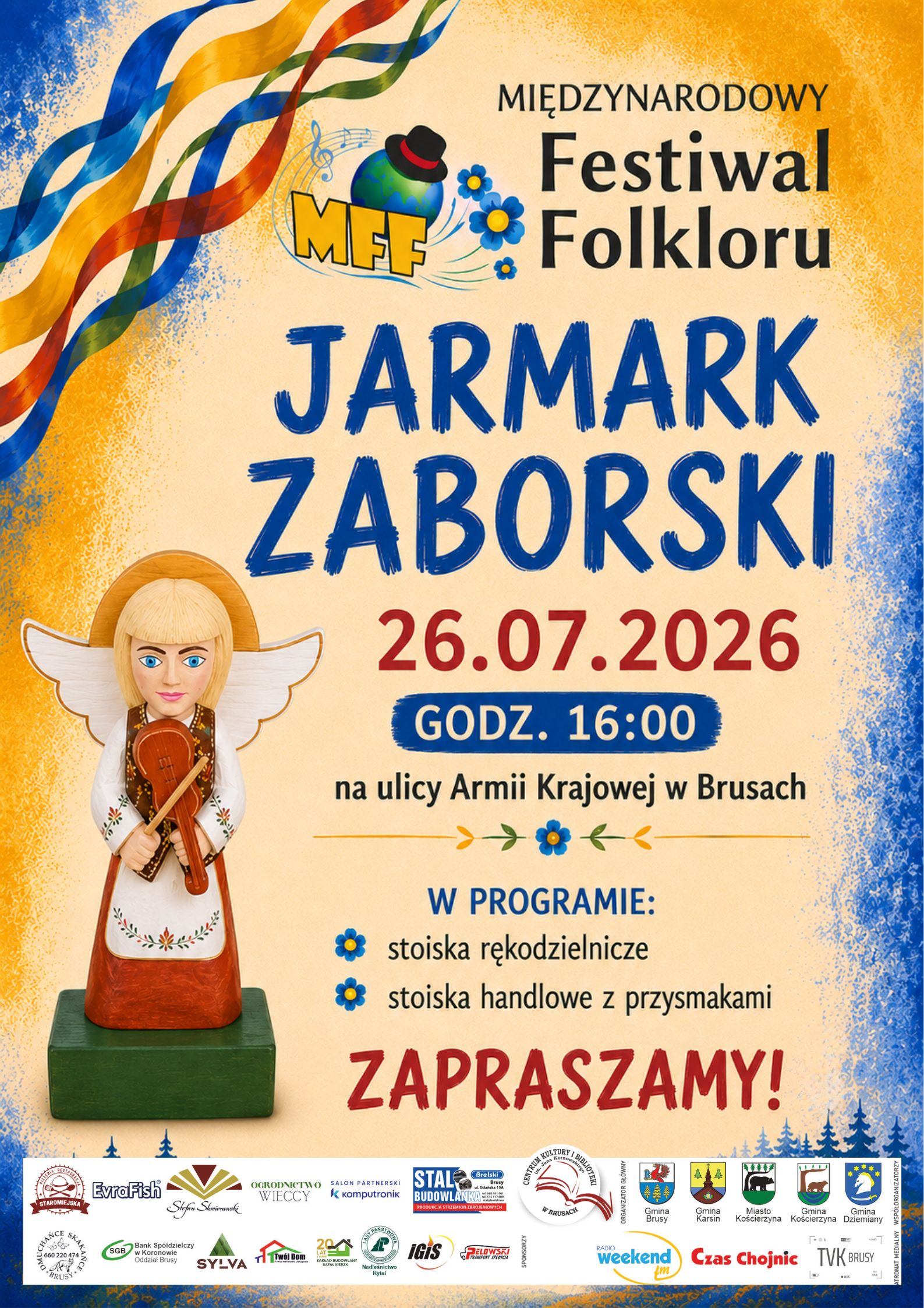 Plakat własciwy jarmarku