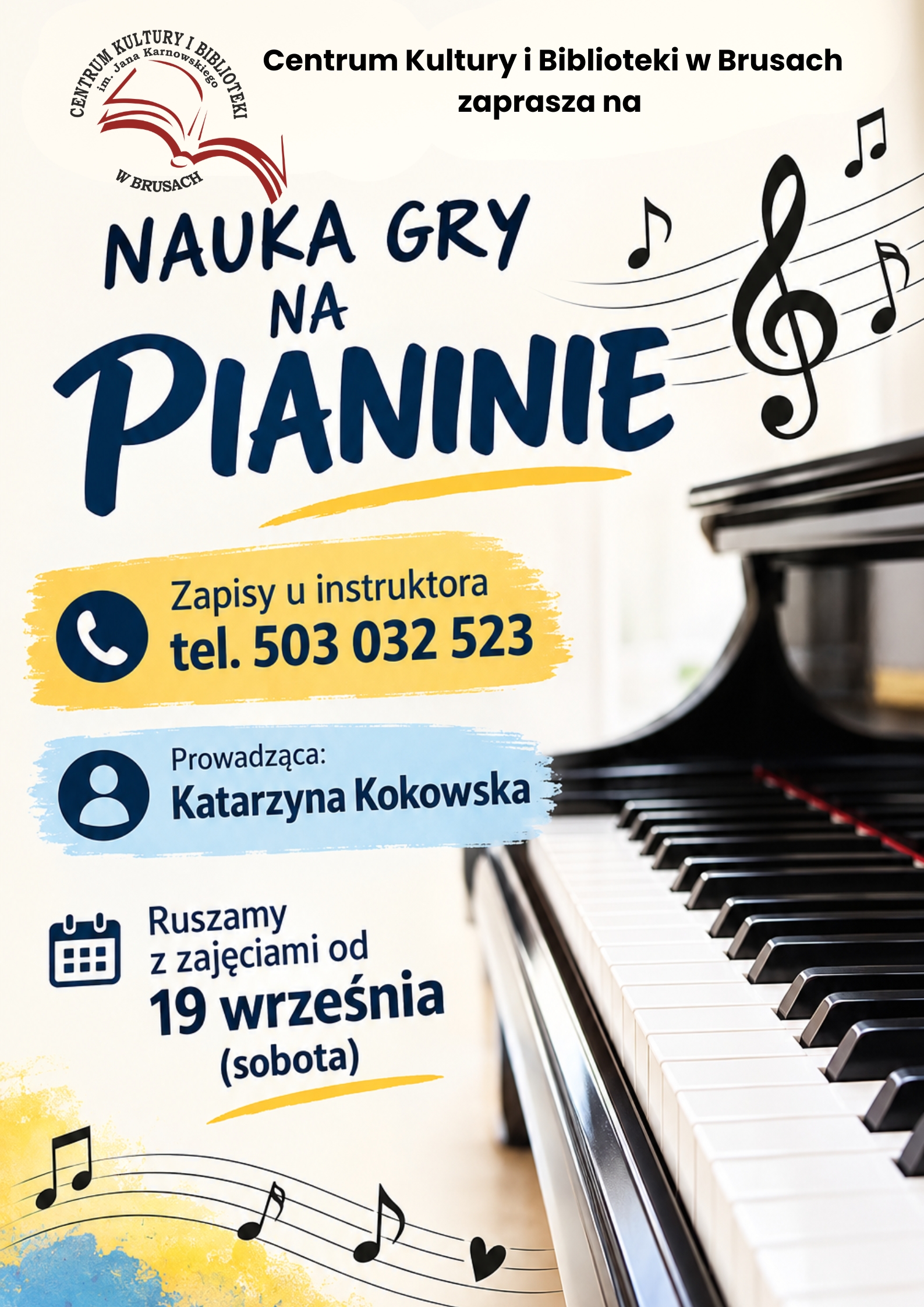 2026 nabór na pianino