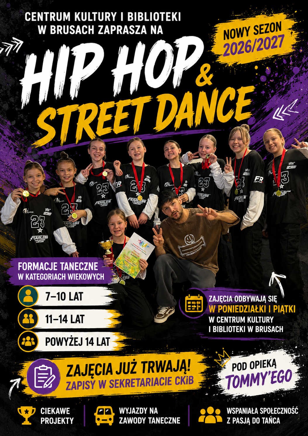 plakat HIP HOP